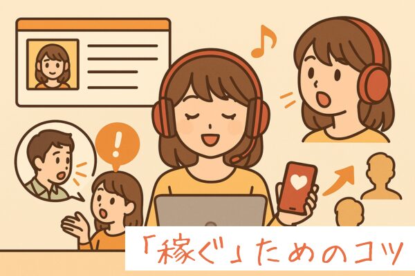 稼ぐためのコツ