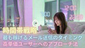 稼げるメール送信のタイミング